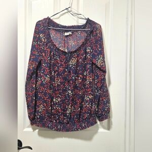 Esprit floral long sleeved blouse